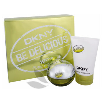 DKNY Be Delicious - parfémová voda s rozprašovačem 50 ml + sprchový gel 100
