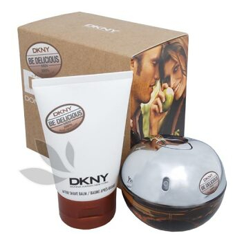 DKNY Be Delicious pour Homme - toaletní voda s rozprašovačem 100 ml + balzám po holení 100 ml