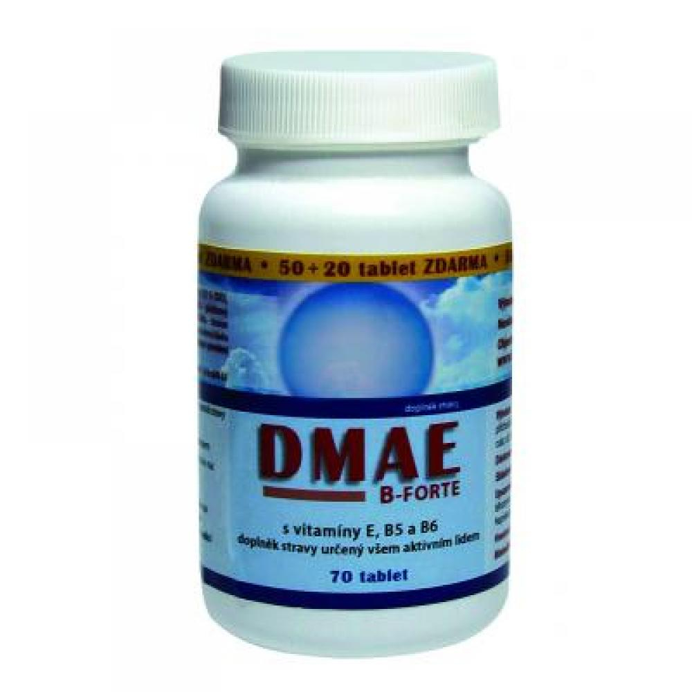 DMAE B-FORTE 70 tablet AKCE 50 + 20 tablet ZDARMA!