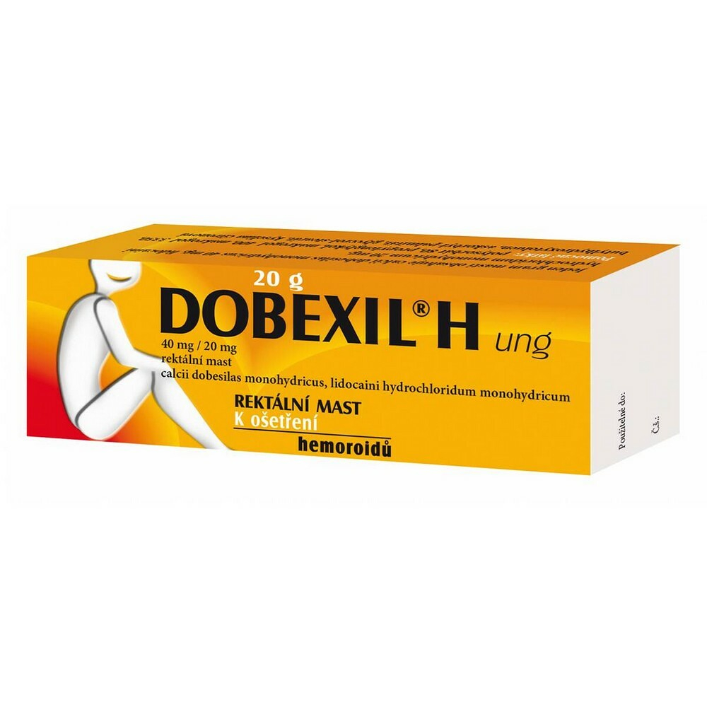 Levně DOBEXIL H UNG Rektální mast 20 g II