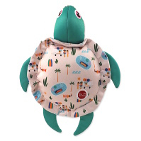 DOG FANTASY Water Float Pískací a plovoucí želva zelená 25,5 cm