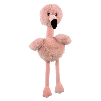 DOG FANTASY Winter tale Plameňák 35 cm (Hračky pro psy)