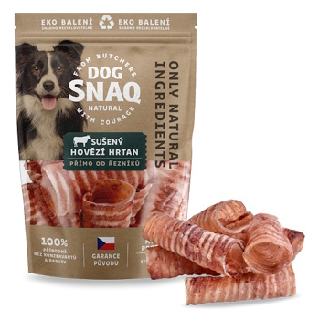 DOG SNAQ Hovězí hrtan sušený 1 ks, Hmotnost balení: 300 g