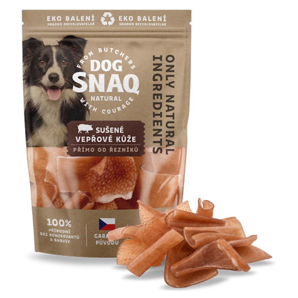 E-shop DOG SNAQ Vepřové kůže sušené 100 g