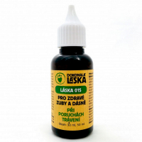 DOKONALÁ LÁSKA 01S Pro zdravé zuby a dásně při poruchách trávení 30 ml DOKONALÁ LÁSKA 01S Pro zdravé zuby a dásně při poruchách trávení 30 ml