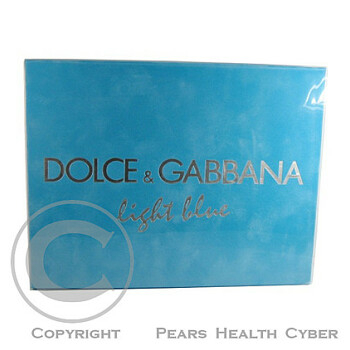 Dolce & Gabbana Light Blue Toaletní voda 50ml Edt 50ml + 200ml tělový gel + 4,5ml mini 