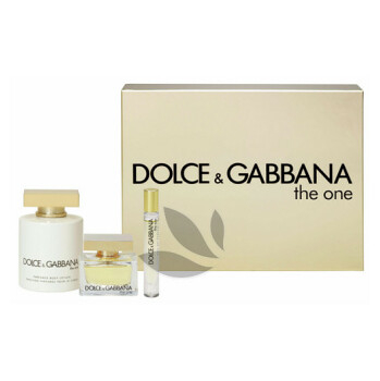 Dolce & Gabbana The One - parfémová voda s rozprašovačem 50 ml + tělové mléko 200 ml +  parfémová voda (pero) 6 ml