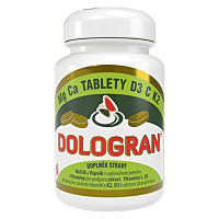 DOLOGRAN tablety Mg Ca D3 C K2 60 tablet