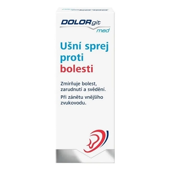 DOLORGIT Med ušní sprej proti bolesti 20 ml (Přípravky do uší) - Dezinfekční