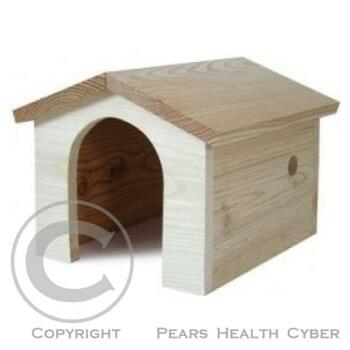 Domek pro činčilu LIMARA 1ks (Ostatní chovatelské potřeby)