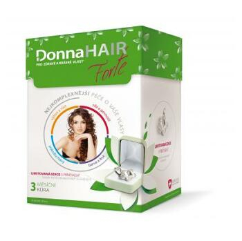 Donna Hair Forte 3měsíční kúra 90 tobolek + přívěsek Swarovski