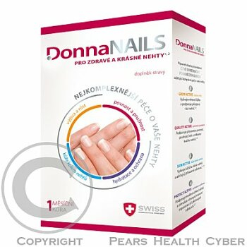 DonnaNAILS 1měsíční kúra tob.30 (Pleť, vlasy, nehty) - Přírodní