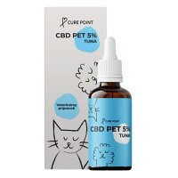 CURE POINT CBD Pet 5% Olej pro psy Tuna 10 ml