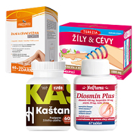 Doplňky stravy pro péči o nohy