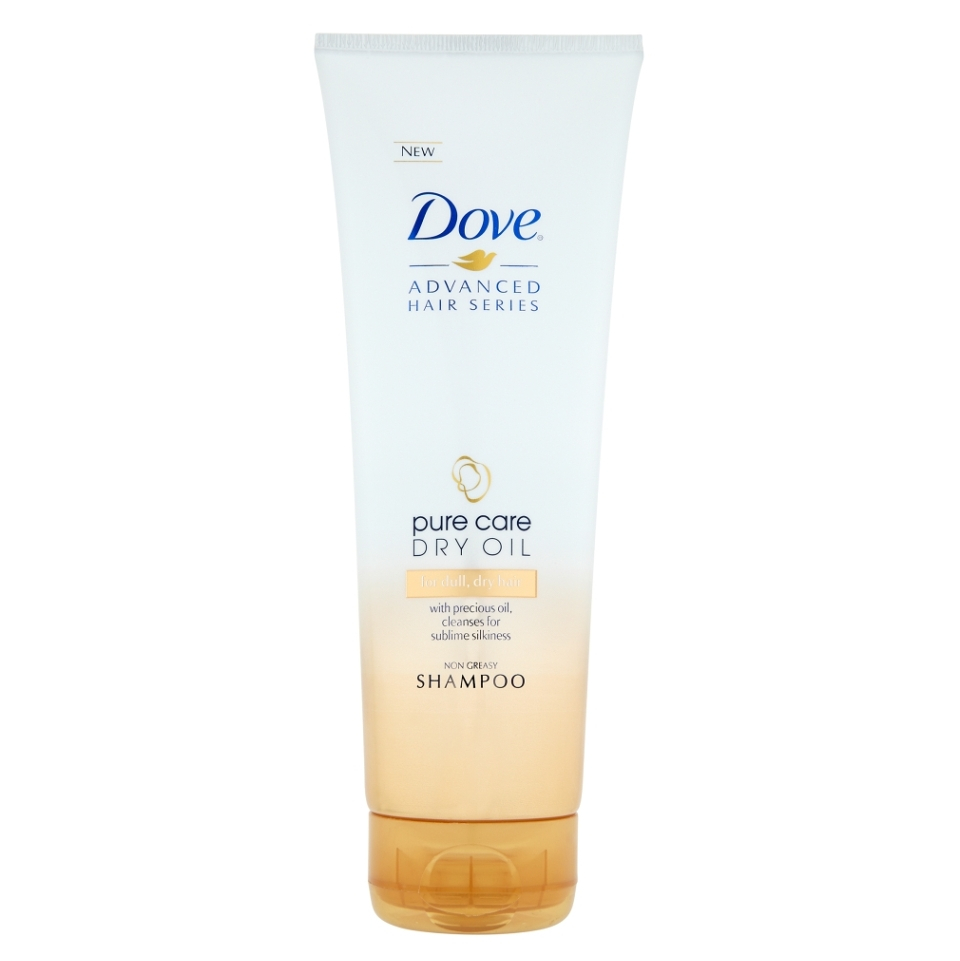 DOVE Pure Care Dry Oil šampon 250 ml