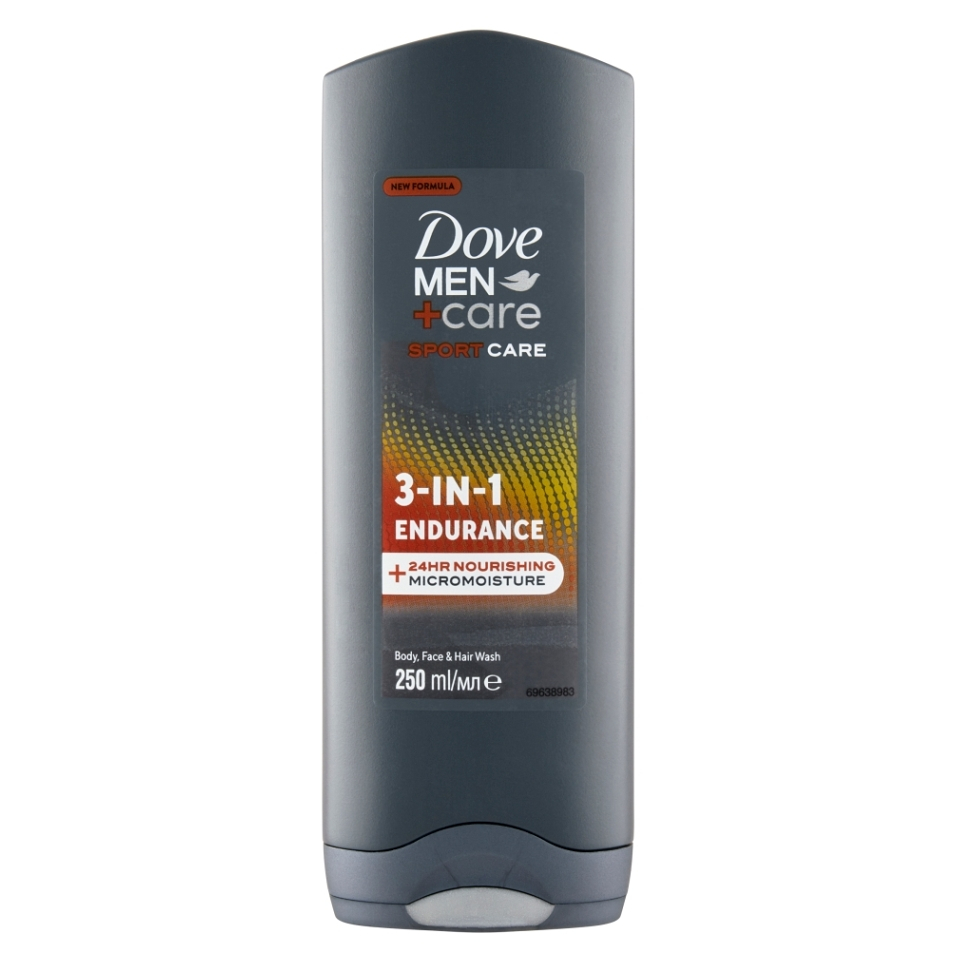 E-shop DOVE Men+Care Endurance sprchový gel 250 ml