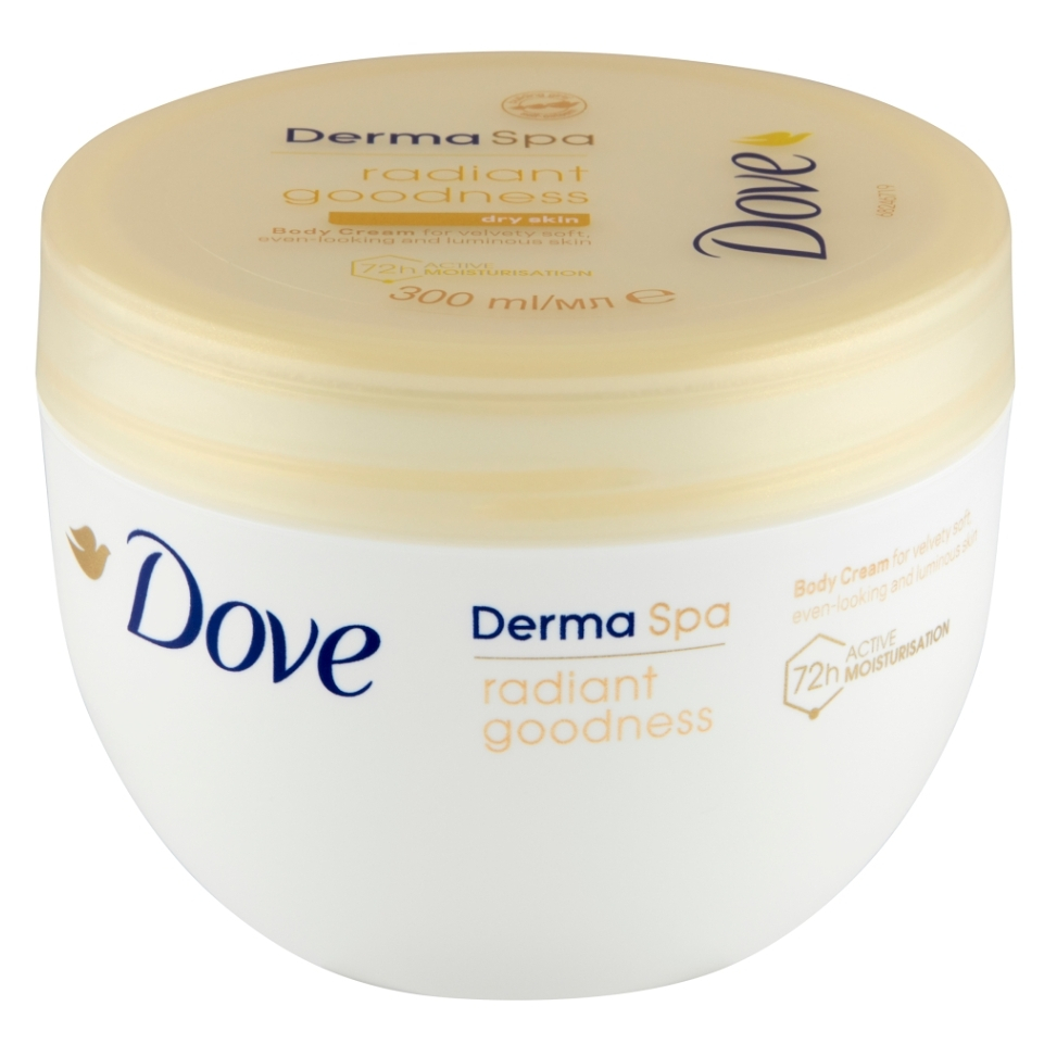 E-shop DOVE Derma Spa Radiant Goodness tělový krém na suchou pokožku 300 ml