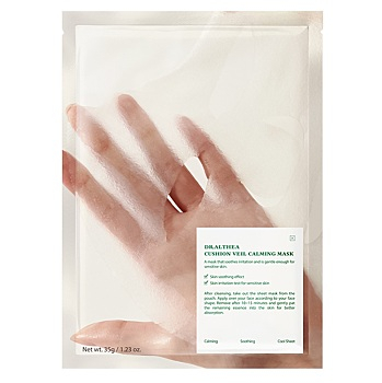 DR. ALTHEA Cushion Veil Calming Plátýnková maska 1 kus (Korejské pleťové masky)
