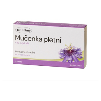 DR. BÖHM Mučenka pletní 425 mg 30 dražé (Na spánek) - Přírodní
