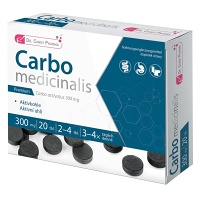 DR.CANDY PHARMA Carbo medicinalis 300 mg 20 tablet