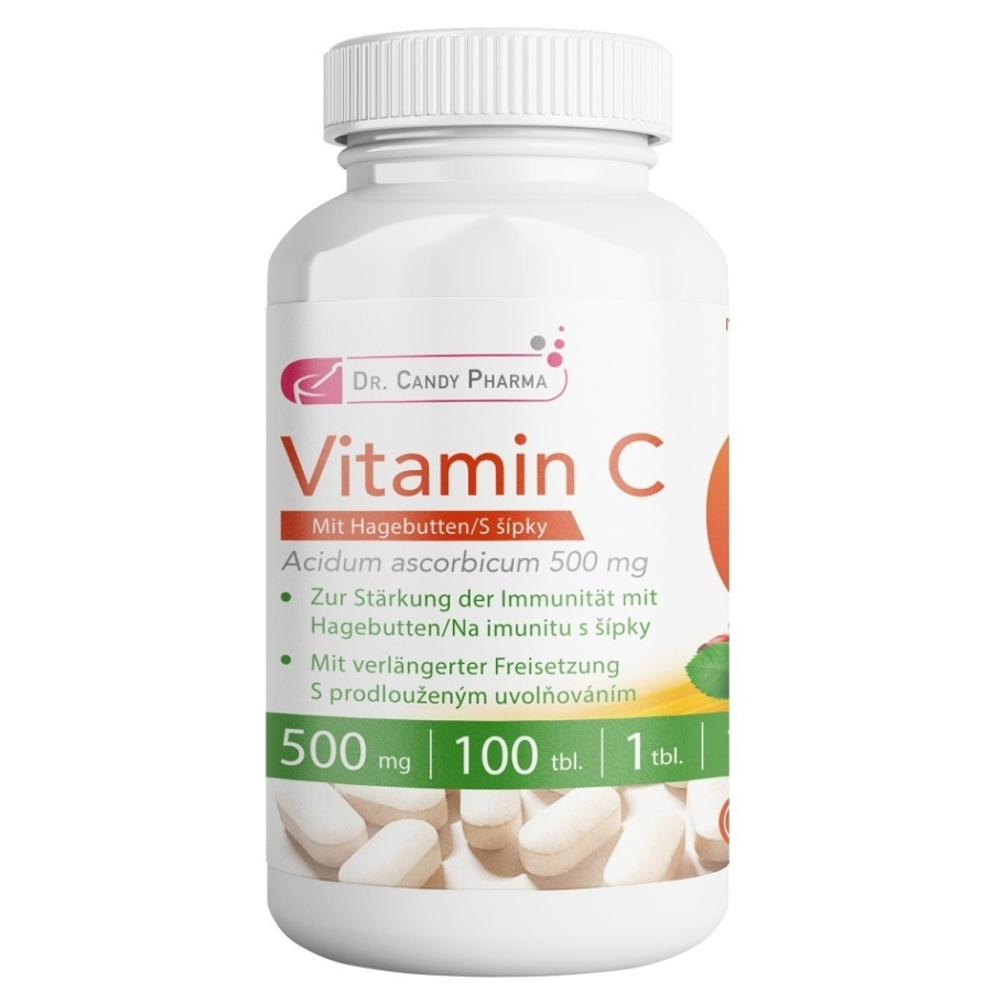 E-shop DR.CANDY PHARMA Vitamin C premium 500 mg 100 tablet