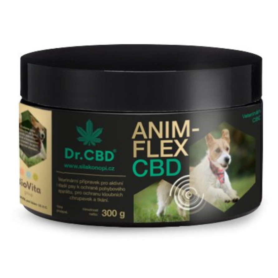 Levně DR.CBD Anim-flex CBD kloubí výživa pro psy 300 g