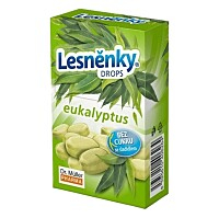 DR. MÜLLER Lesněnky drops eukalyptus bez cukru 38 g