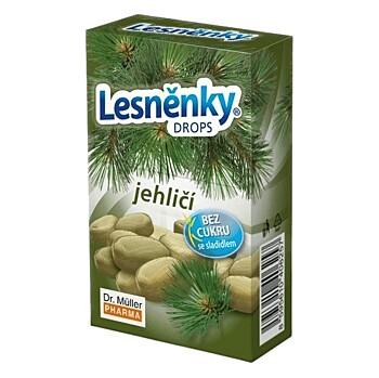 DR. MÜLLER Lesněnky drops jehličí bez cukru 38 g (Vitamín C)
