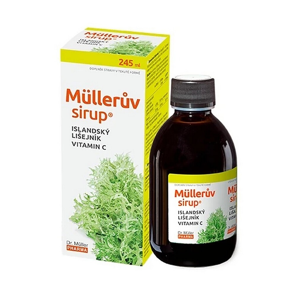 Müllerův sirup s isl.lišejníkem a vit.C 245ml