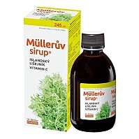 DR. MÜLLER Müllerův sirup s islandským lišejníkem a vitaminem C 245 ml