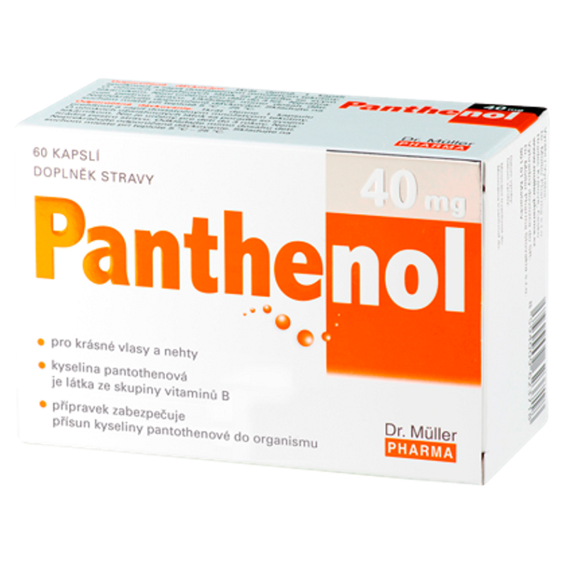 Levně DR. MÜLLER Panthenol 40 mg 60 kapslí