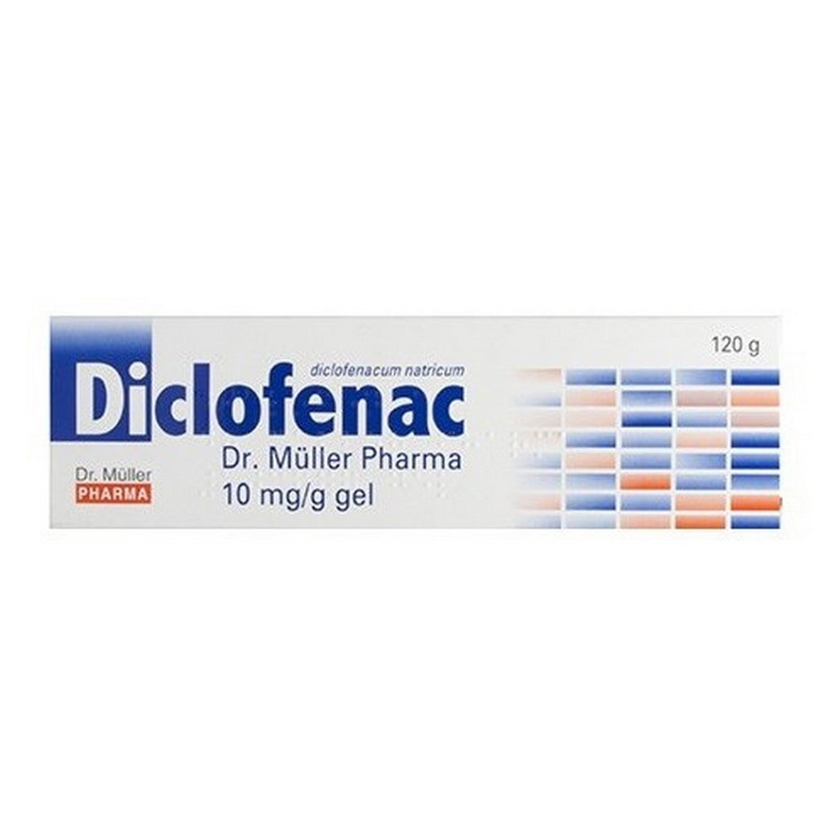 Levně DR. MÜLLER Pharma Diclofenac 10mg/g gel 120g