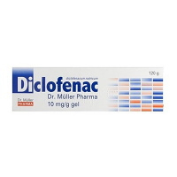 DR. MÜLLER Pharma Diclofenac 10mg/g gel  120g