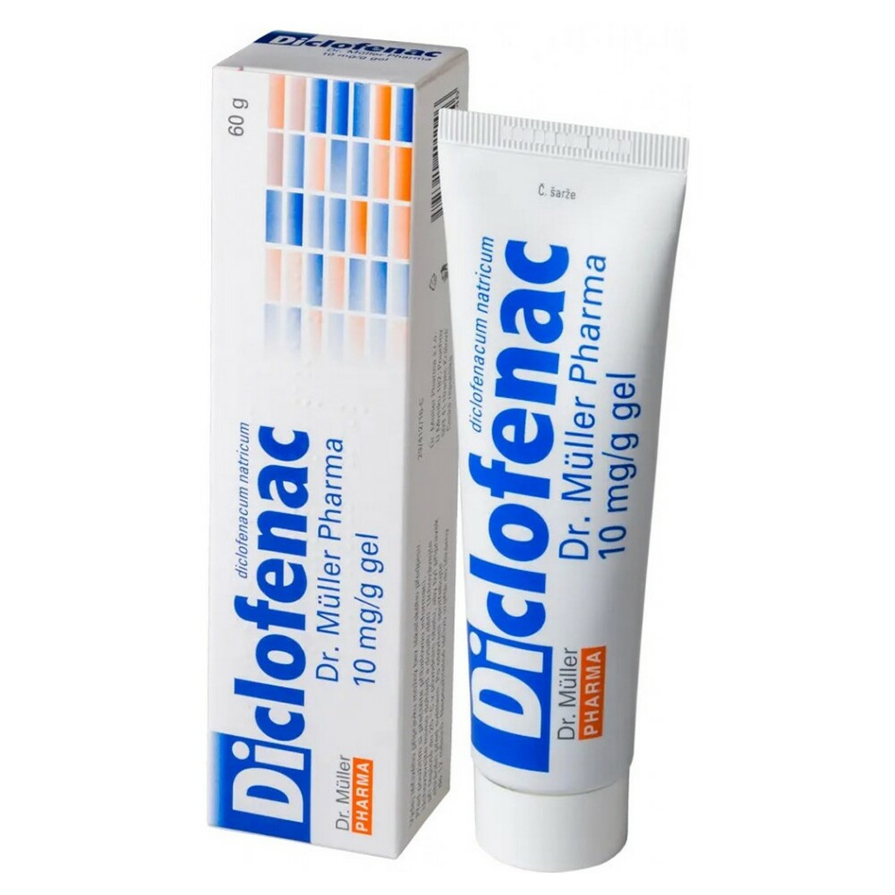E-shop DR. MÜLLER Pharma Diclofenac 10mg/g gel 60g