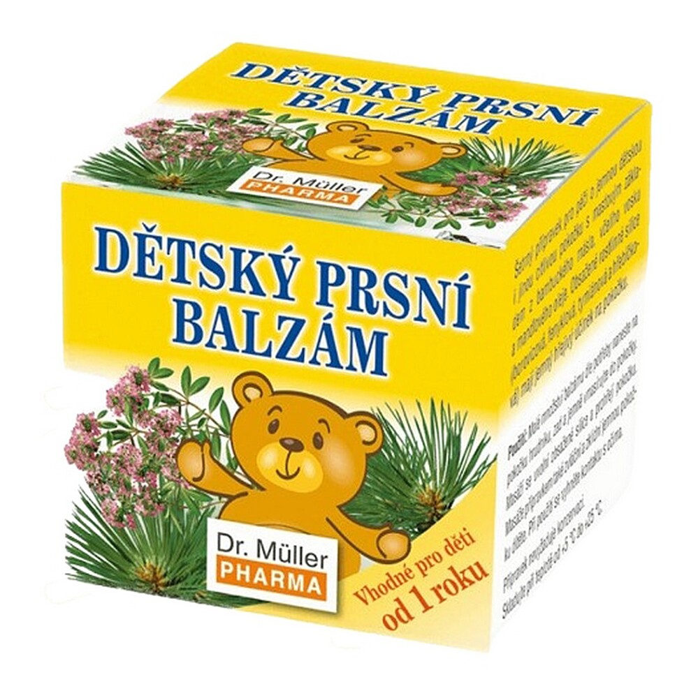 Prsní balzám dětský 50ml Dr.Müller