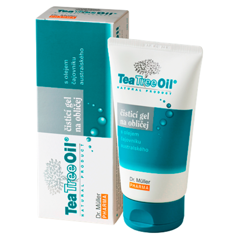 Tea Tree Oil čisticí gel na obličej (Dr.Müller) 150ml