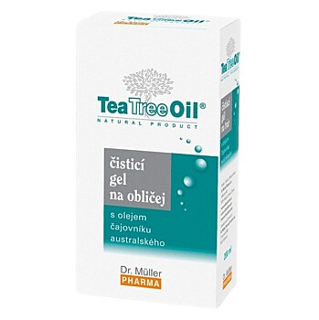 DR. MÜLLER Tea Tree Oil čistící gel na obličej 200 ml (Čisticí pleťové gely) - Pleťové