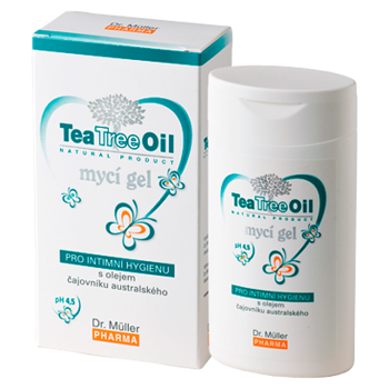 DR. MÜLLER Tea Tree Oil mycí gel pro intimní hygienu 200 ml