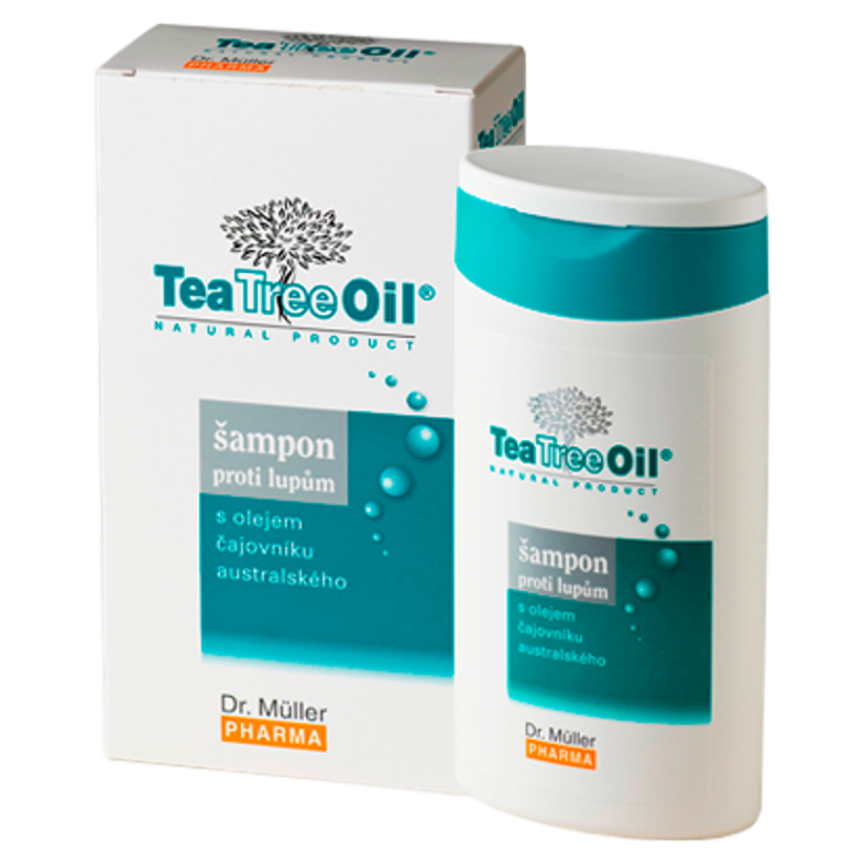 E-shop DR. MÜLLER Tea Tree Oil šampon proti lupům 200 ml
