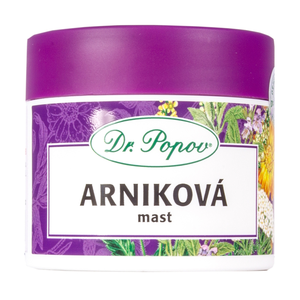 Dr.Popov Arniková mast 50ml koupíte na Lekarna.cz