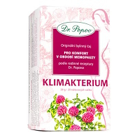 DR. POPOV Čaj klimakterium 20 nálevových sáčků