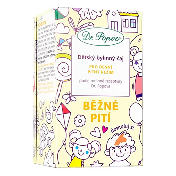 DR. POPOV Dětský bylinný čaj běžné pití 20 x 1.5 g (Bylinné čaje pro děti)