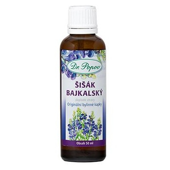 DR. POPOV Šišák bajkalský bylinné kapky 50 ml