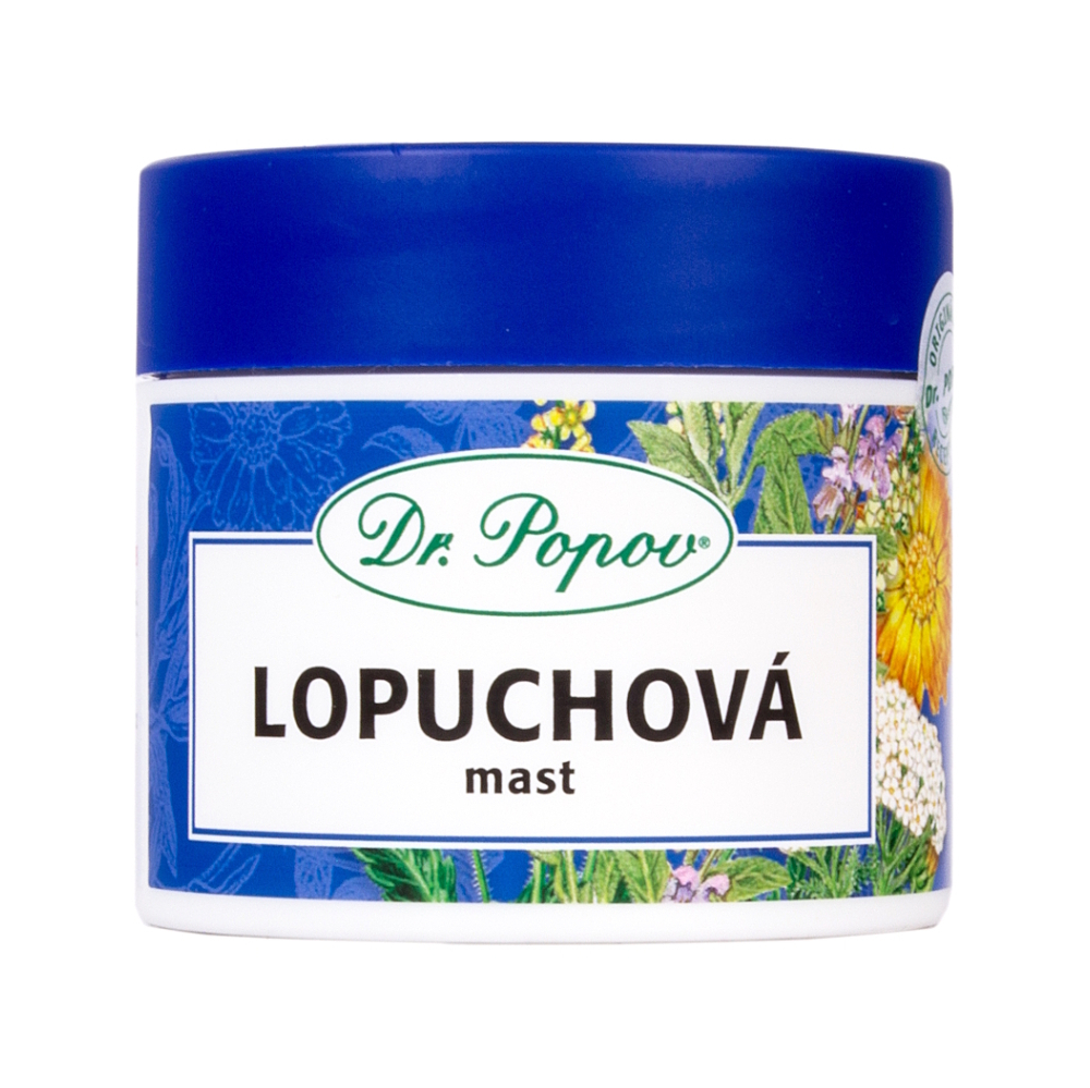 Dr.Popov Lopuchová mast 50ml koupíte na Lekarna.cz