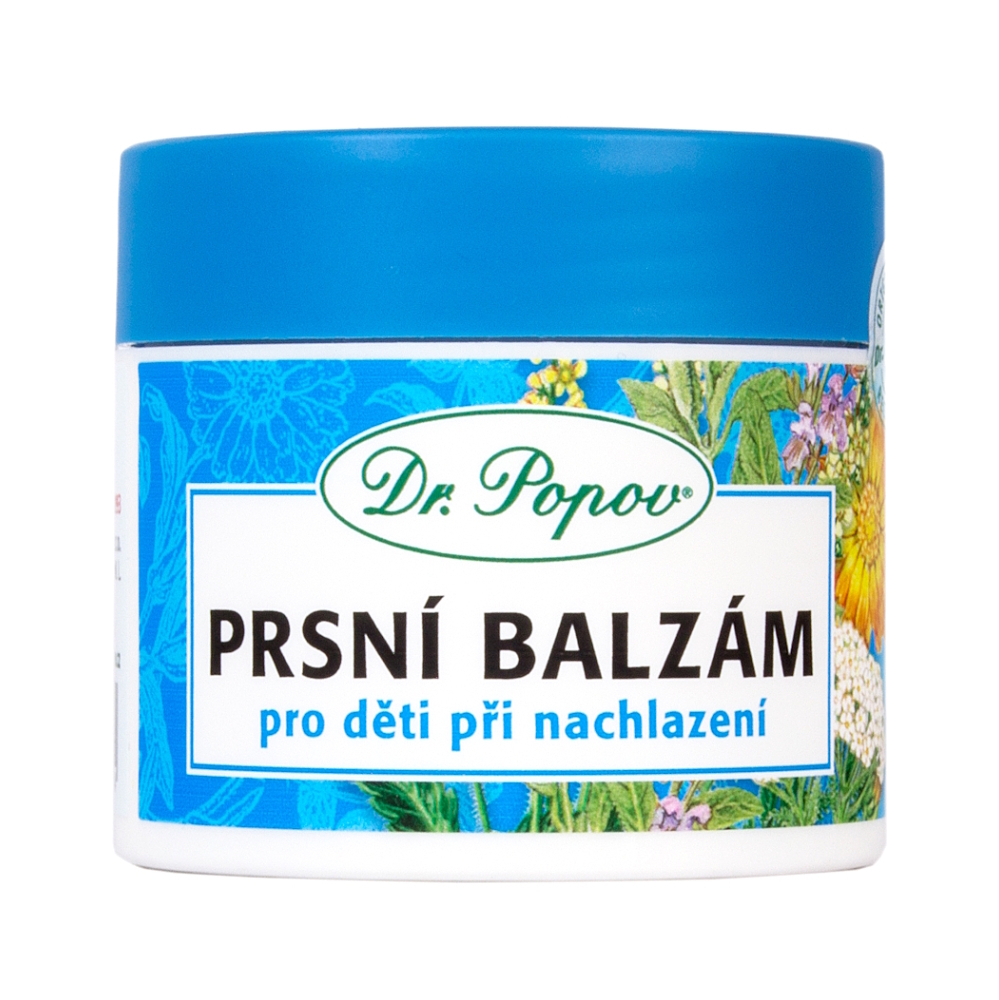 Dr.Popov Masážní prsní balzám pro děti 50ml koupíte na Lekarna.cz