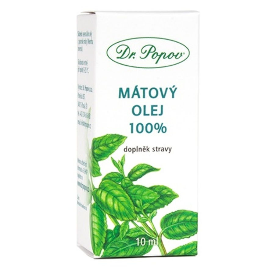E-shop DR.POPOV Mátový olej 100% 10 ml