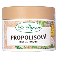 DR. POPOV Propolisová mast s medem 100 ml