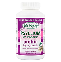 DR. POPOV Psyllium probio 120 kapslí