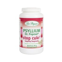 DR. POPOV Psyllium Stop cukr 120 kapslí