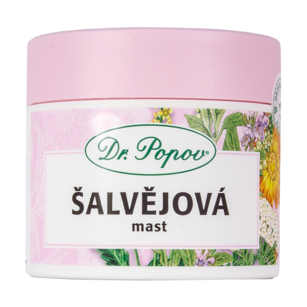 DR. POPOV Šalvějová mast 50 ml